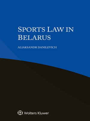 cover image of Sports Law in Belarus